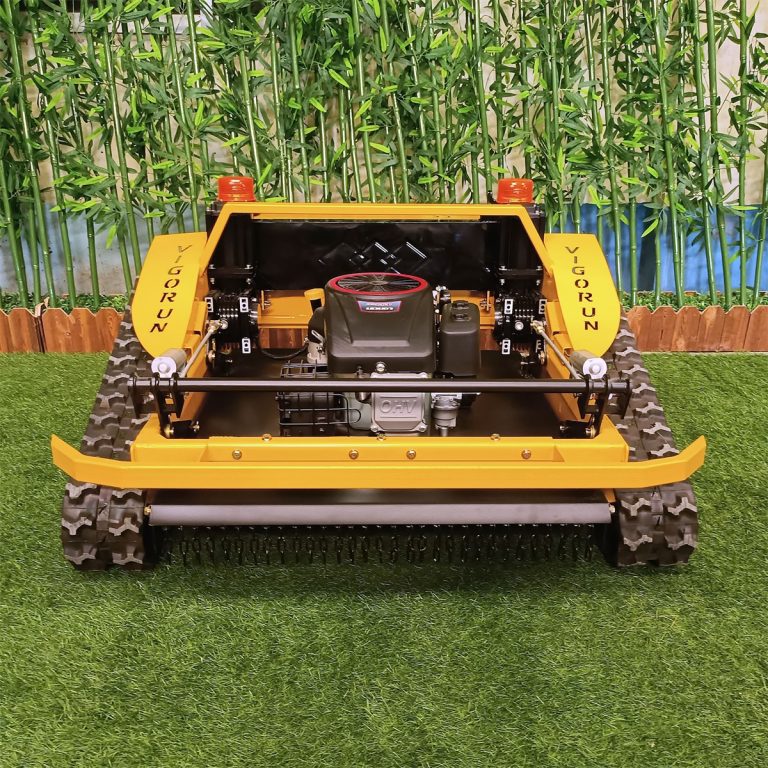 Top 3 remotely controlled crawler rough terrain lawn mower trimmer manufacturers in China