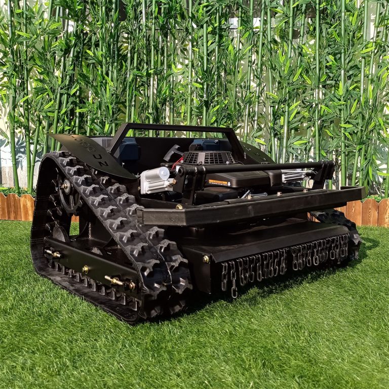 radio controlled rubber track grass cutter best China exporters